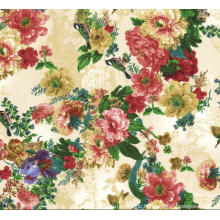 Polyester Digital Printed Fabric for Dress, Tops, Skirt